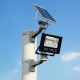 Lampa cu panou solar, cu telecomanda, 150 W, rezistenta la apa IP66 - TC150W