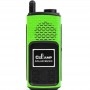 Radio portabil cu lanterna, cu baterie si incarcare solara, verde, CL-601V