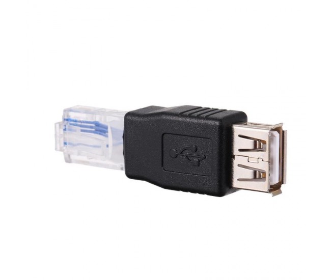 ADAPTOR USB AF LA UTP RJ45