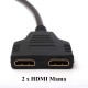 SPLITER HDMI 2 IN 1 , 30 CM