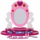 Set salon de frumusete de jucarie, cu oglinda 14 accesorii, sunete si luminite - 78008A