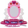 Set salon de frumusete de jucarie, cu oglinda 14 accesorii, sunete si luminite - 78008A