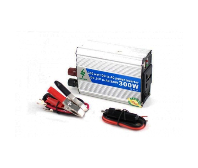 Invertor auto 300W Chaomin 24V - 220V cu iesire USB