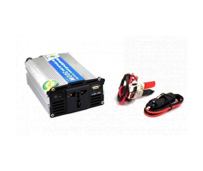 Invertor auto 300W Chaomin 24V - 220V cu iesire USB