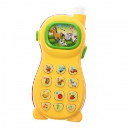 Telefon de jucarie interactiv cu proiectie, sunete si luminite - 3331008