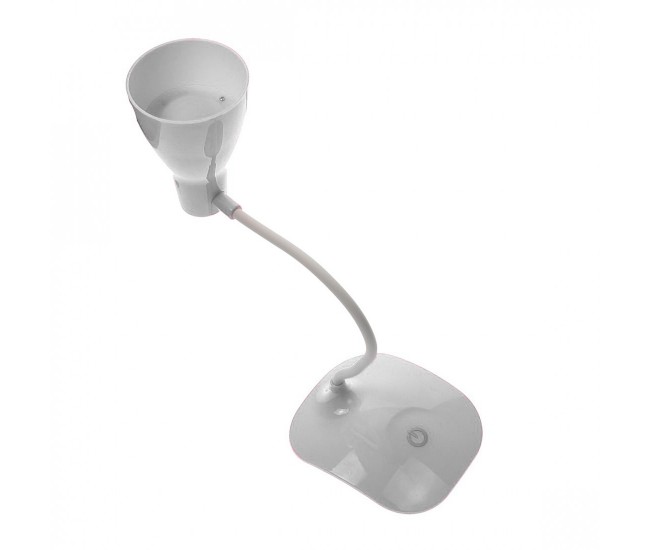 Lampa birou reincarcabila USB, pozitie lexibila, 300 lm - 6522A