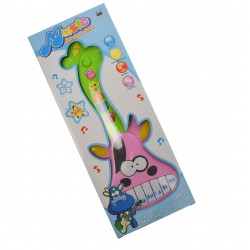 Chitara de jucarie pentru copii, cu melodii si sunete de animale - S6692