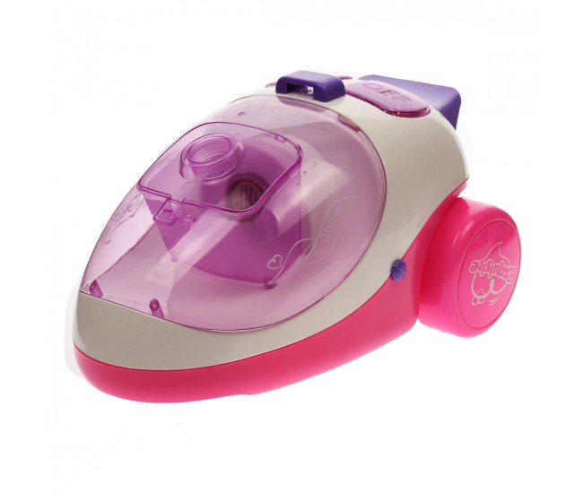 Aspirator mare de jucarie pentru copii, cu sunete si luminite, roz - 2011A Aspirator mare de jucarie pentru copii, cu sunete si luminite, roz - 2011A