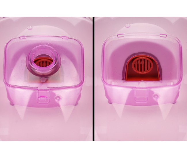 Aspirator mare de jucarie pentru copii, cu sunete si luminite, roz - 2011A Aspirator mare de jucarie pentru copii, cu sunete si luminite, roz - 2011A