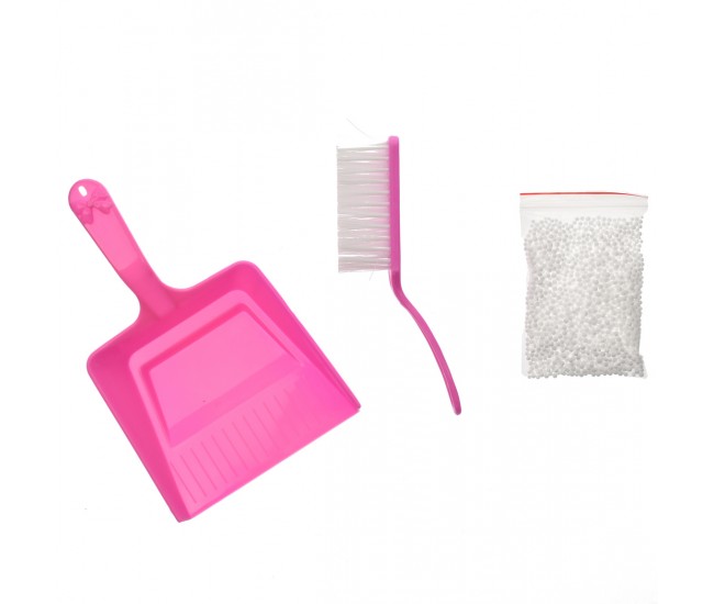 Aspirator mare de jucarie pentru copii, cu sunete si luminite, roz - 2011A Aspirator mare de jucarie pentru copii, cu sunete si luminite, roz - 2011A