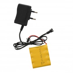 Masina de politie, de jucarie, cu sunete, luminite si radiocomanda, Rosu - 0855118