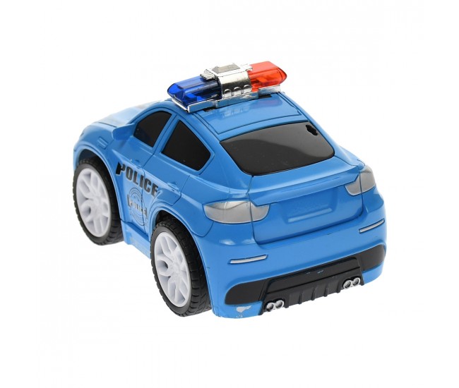 Masina de politie de jucarie, cu radiocomanda, 1:20, albastra - HSY66435A Masina de politie de jucarie, cu radiocomanda, 1:20, albastra - HSY66435A