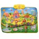 Paturica si covor muzical bebe, cu sunete de animale si luminite, 70x50 cm - 0912