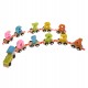 Trenulet de jucarie, cu cifre, din lemn - 3315054 Trenulet de jucarie, cu cifre, din lemn - 3315054