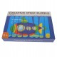 Set puzzle de jucarie, cu suport din lemn, 8 poze - 3331234