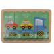 Set puzzle de jucarie, cu suport din lemn, 8 poze - 3331234