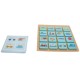 Set puzzle de memorare de jucarie, cu suport din lemn, 28 de accesorii - 3315081