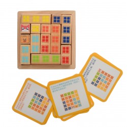 Set cuburi de construit din lemn, 23 de accesorii - 3315078 Set cuburi de construit din lemn, 23 de accesorii - 3315078