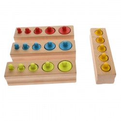 Set puzzle de jucarie, potrivire dimensiuni, din lemn - 3331174 Set puzzle de jucarie, potrivire dimensiuni, din lemn - 3331174