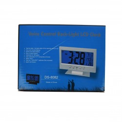 Ceas de birou LED argintiu cu afisare zi, luna , saptamana, temperatura - DS8082AG Ceas de birou LED argintiu cu afisare zi, luna , saptamana, temperatura - DS8082AG