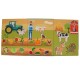 Set puzzle de jucarie, carte magnetica si 28 de accesorii - 3315092