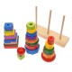 Set de construit, forme geometrice de jucarie, din lemn, 28 piese - 3315033 Set de construit, forme geometrice de jucarie, din lemn, 28 piese - 3315033