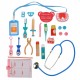 Set trusa medicala de jucarie din lemn, cu 23 de accesorii - 3331217