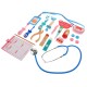 Set trusa medicala de jucarie din lemn, cu 23 de accesorii - 3331217