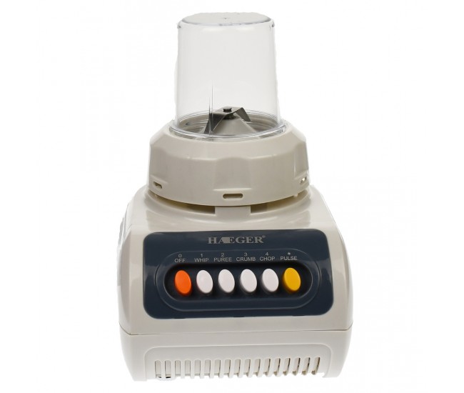 Blender Haeger, 4 viteze + impuls, putere 350W, volum 1.5 L, alb - HG2821 Blender Haeger, 4 viteze + impuls, putere 350W, volum 1.5 L, alb - HG2821