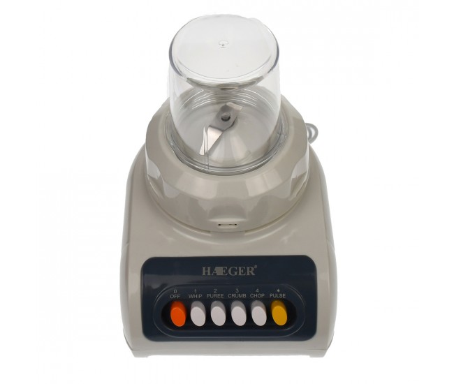 Blender Haeger, 4 viteze + impuls, putere 350W, volum 1.5 L, alb - HG2821 Blender Haeger, 4 viteze + impuls, putere 350W, volum 1.5 L, alb - HG2821