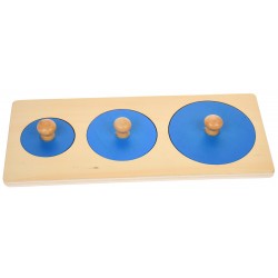 Puzzle de jucarie, potrivire dimensiuni, din lemn - 1103076A Puzzle de jucarie, potrivire dimensiuni, din lemn - 1103076A