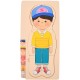 Set corpul uman din lemn, jucarie pentru invatat anatomie, fata - 22200145F Set corpul uman din lemn, jucarie pentru invatat anatomie, fata - 22200145F