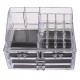 Organizator/suport pentru machiaj, cu sertare, transparent - 7680 Organizator/suport pentru machiaj, cu sertare, transparent - 7680