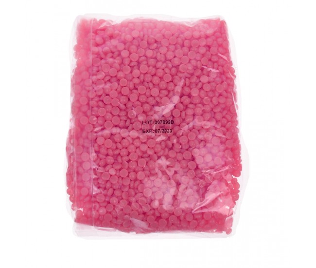 Ceara de epilare tip granule, LilaCare, 500 g, Titanium Pink - 226702