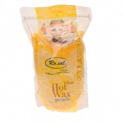 Ceara de epilare tip granule, Roial, 800 g, Galben - CER3352