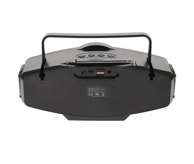 Boxa portabila reincarcabila, radio, 5 W, lanterna - MCEE08