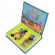 Carticica magnetica- Set Puzzle magnetic, cu animale subacvatice, 61 accesorii - 11033069I