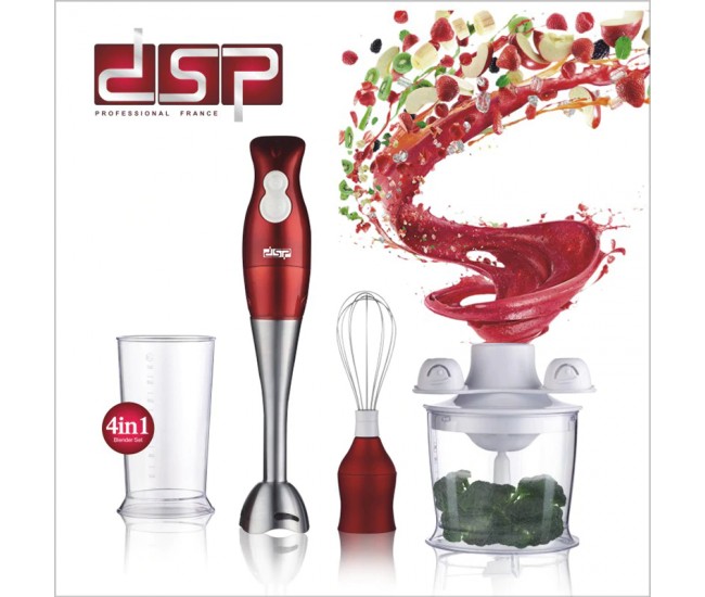 Set Blender electric multifunctional, 200W, silentios, DSP Professional - KM1004