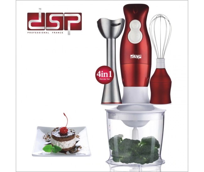 Set Blender electric multifunctional, 200W, silentios, DSP Professional - KM1004 Set Blender electric multifunctional, 200W, silentios, DSP Professional - KM1004