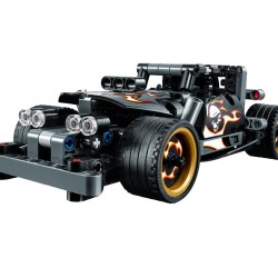 Set constructie, masinuta de jucarie, lego, 170 de piese, gri - 3417 Set constructie, masinuta de jucarie, lego, 170 de piese, gri - 3417