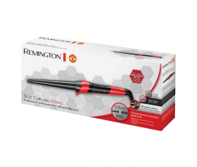 Ondulator Conic Remington Silk Manchester United Edition CI9755 - CI9755 Ondulator Conic Remington Silk Manchester United Edition CI9755 - CI9755