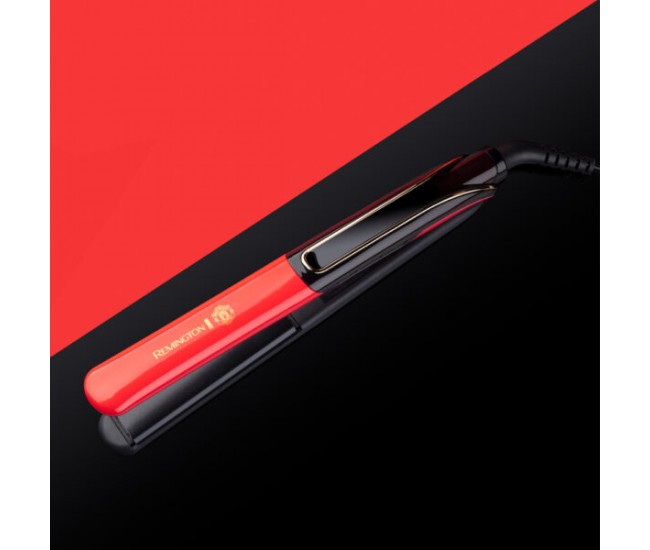Placa de indreptat parul Remington Sleek & Curl Expert Manchester United Edition S6755 - S6755 Placa de indreptat parul Remington Sleek & Curl Expert Manchester United Edition S6755 - S6755