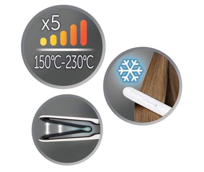 Placa de indreptat parul Air Plates S7412 - S7412 Placa de indreptat parul Air Plates S7412 - S7412