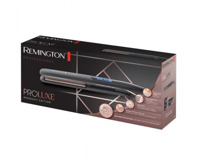 Placa de indreptat parul Remington Proluxe Midnight Edition S9100B - S9100B Placa de indreptat parul Remington Proluxe Midnight Edition S9100B - S9100B