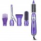 Set perie multifunctionala pentru coafat profesionala 5 in 1, 900W, violet - SH98227 Set perie multifunctionala pentru coafat profesionala 5 in 1, 900W, violet - SH98227
