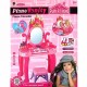 Masa de infrumusetare cu scaunel si pian (12 melodii) oglinda, feon si accesorii - Super jucarie pentru fetite! Masa de infrumusetare cu scaunel si pian (12 melodii) oglinda, feon si accesorii - Super jucarie pentru fetite!