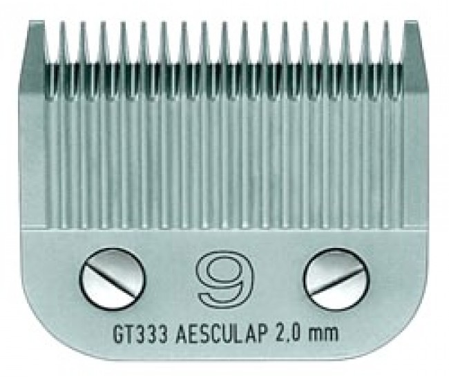 Cutit AESCULAP 2.0 mm (#9), pentru masini de tuns animale, GT333