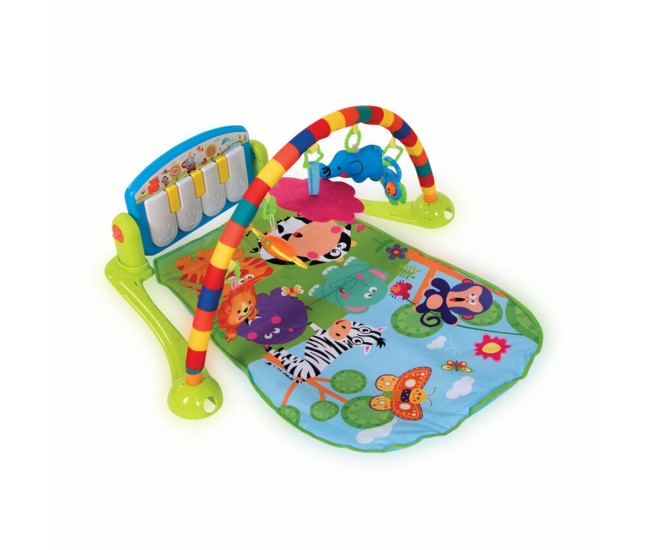 Saltea de jucarie muzicala pentru bebelusi, Baby Fitness - HE0603