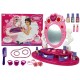 Set salon de frumusete de jucarie, cu oglinda 14 accesorii, sunete si luminite - 78008A