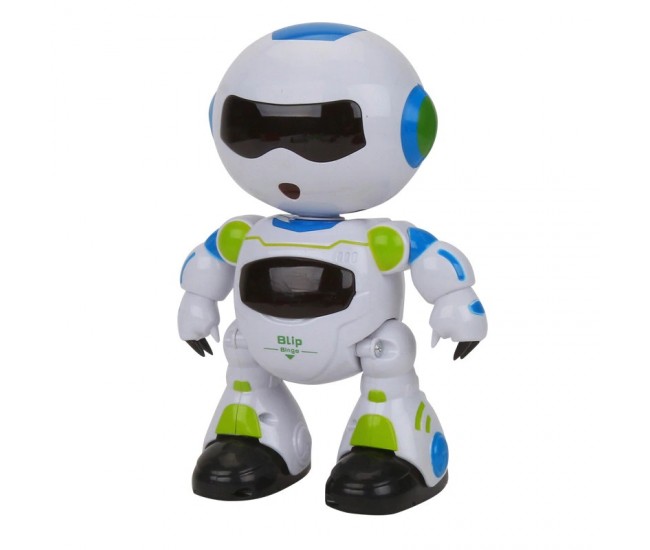 Robot de jucarie cu telecomanda, merge, danseaza, are sunete si lumini, 993331